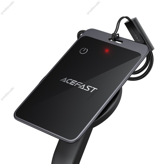 Пошуковий трекер ACEFAST S3 metal card positioning device single Metal Grey